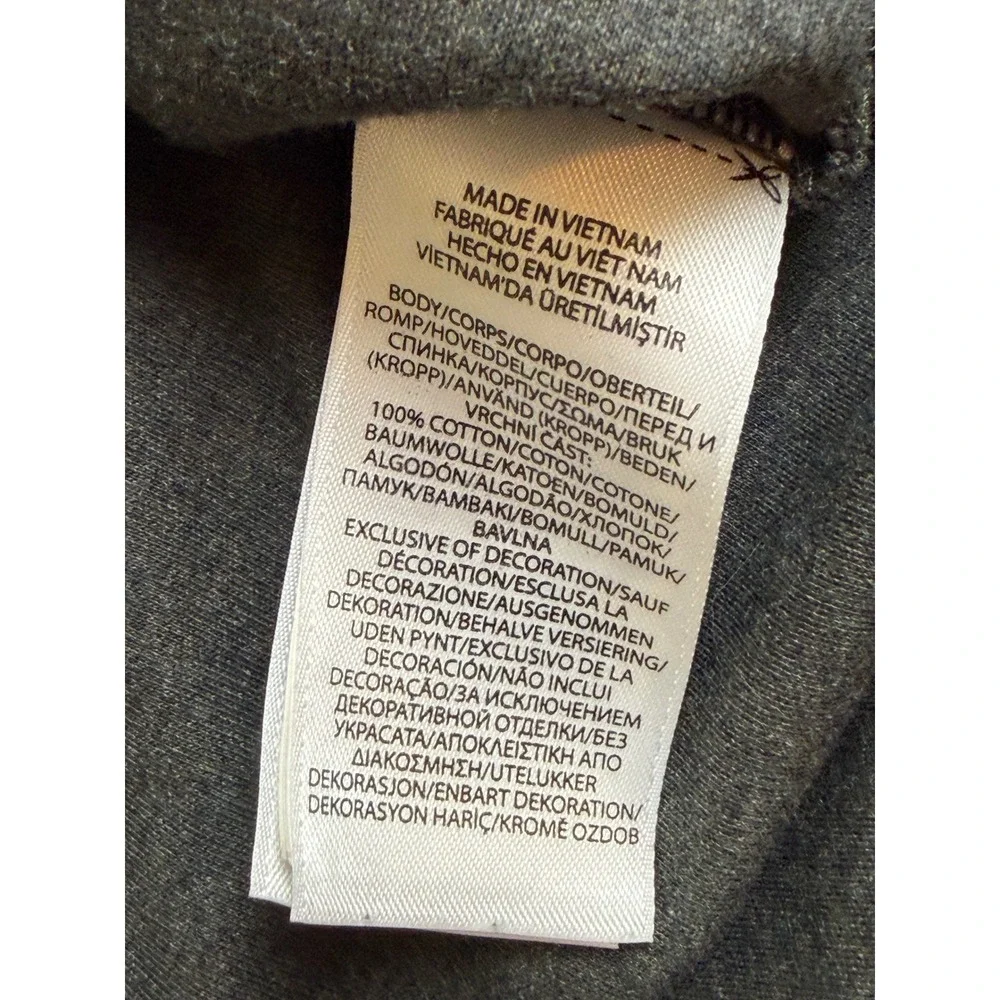 Polo Ralph Lauren Mens Gray Long Sleeve Polo Shirt Classic Fit Cotton Large